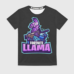 Футболка женская Fortnite LLAMA, цвет: 3D-принт
