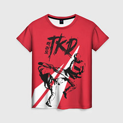 Женская футболка Taekwondo