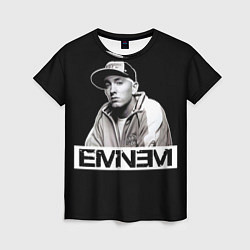 Футболка женская Eminem, цвет: 3D-принт