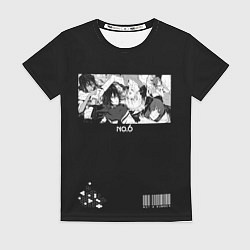 Футболка женская ??6 спина, цвет: 3D-принт