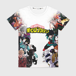 Футболка женская My Hero Academia противостояние, цвет: 3D-принт