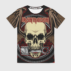 Футболка женская Iron Maiden, цвет: 3D-принт