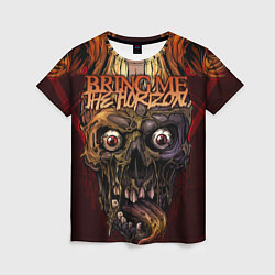 Футболка женская Bring Me the Horizon, цвет: 3D-принт