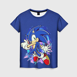 Женская футболка Sonic