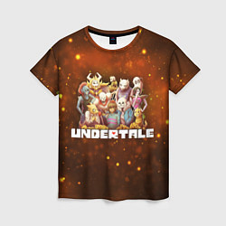 Женская футболка UNDERTALE