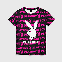 Футболка женская PLAYBOY, цвет: 3D-принт