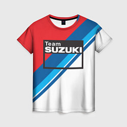 Футболка женская Suzuki Moto Sport, цвет: 3D-принт