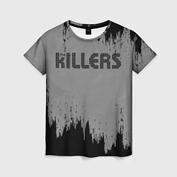 Футболка женская The Killers Logo, цвет: 3D-принт