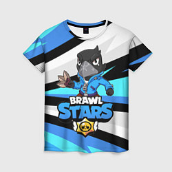 Футболка женская BRAWL STARS CROW, цвет: 3D-принт