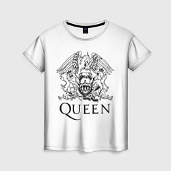 Футболка женская QUEEN, цвет: 3D-принт