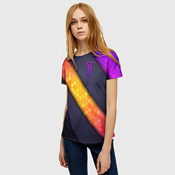 Футболка женская Juventus F C, цвет: 3D-принт — фото 2
