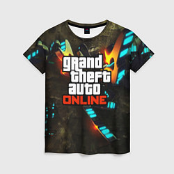 Футболка женская GTA:Online, цвет: 3D-принт