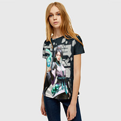 Футболка женская Sage, цвет: 3D-принт — фото 2
