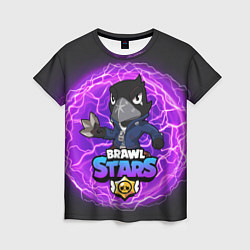 Футболка женская Brawl Stars CROW, цвет: 3D-принт