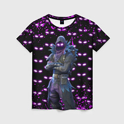 Футболка женская Fortnite Raven, цвет: 3D-принт