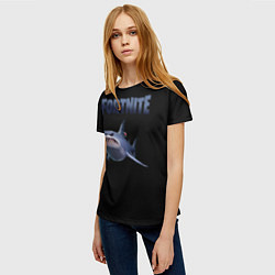 Футболка женская Loot Shark Fortnite, цвет: 3D-принт — фото 2