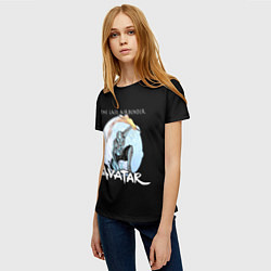 Футболка женская Аватар Легенда об Аанге, цвет: 3D-принт — фото 2