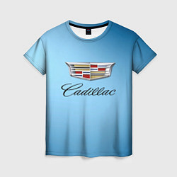 Женская футболка Cadillac