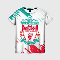 Женская футболка LIVERPOOL