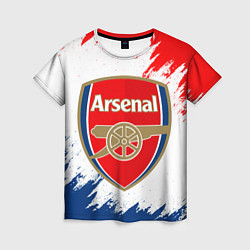 Футболка женская ARSENAL, цвет: 3D-принт