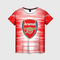 Футболка женская ARSENAL, цвет: 3D-принт