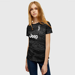 Футболка женская Juventus Goalkeeper Jersey 2021, цвет: 3D-принт — фото 2