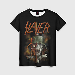 Женская футболка Slayer