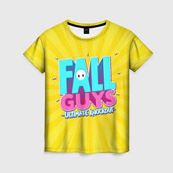 Футболка женская Fall Guys, цвет: 3D-принт