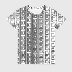 Футболка женская Архитектура, цвет: 3D-принт