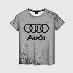 Женская футболка AUDI АУДИ