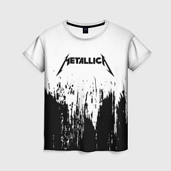 Женская футболка METALLICA МЕТАЛЛИКА