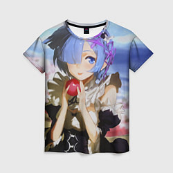 Футболка женская Re:Zero - Rem, цвет: 3D-принт