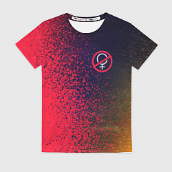 Футболка женская БЕЗ БАБ, цвет: 3D-принт