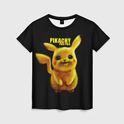 Футболка женская Pikachu Pika Pika, цвет: 3D-принт