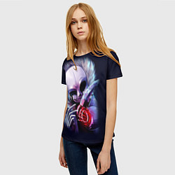 Футболка женская UNDERTALE SANS, цвет: 3D-принт — фото 2