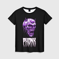 Женская футболка Phonk