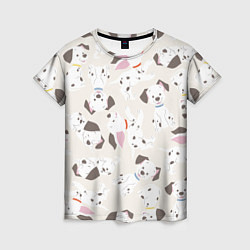 Футболка женская 101 Dalmatians, цвет: 3D-принт