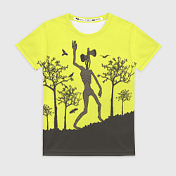 Женская футболка Siren Head