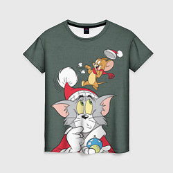 Футболка женская Tom and Jerry, цвет: 3D-принт