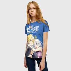 Футболка женская 7 смертных грехов, цвет: 3D-принт — фото 2