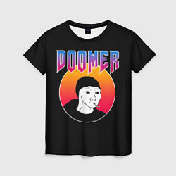 Футболка женская Doomer, цвет: 3D-принт