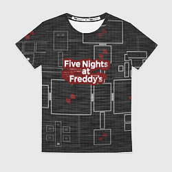 Футболка женская Five Nights At Freddy, цвет: 3D-принт