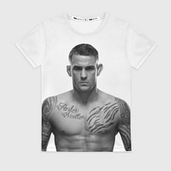 Футболка женская Дастин Порье, цвет: 3D-принт