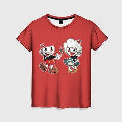 Женская футболка CUPHEAD