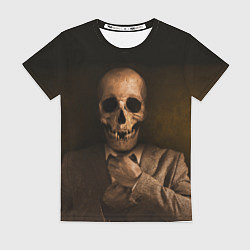 Футболка женская Мистер Скелет, цвет: 3D-принт