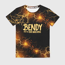 Футболка женская BENDY LOGO, цвет: 3D-принт