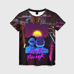 Футболка женская Daft Punk Electrix, цвет: 3D-принт