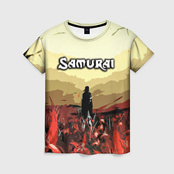 Футболка женская SAMURAI PROJECT RED, цвет: 3D-принт