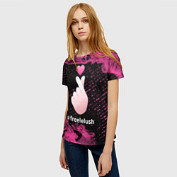 Футболка женская Свободу Лелушу - Пламя, цвет: 3D-принт — фото 2