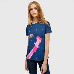 Футболка женская Nyan cat x Pony, цвет: 3D-принт — фото 2